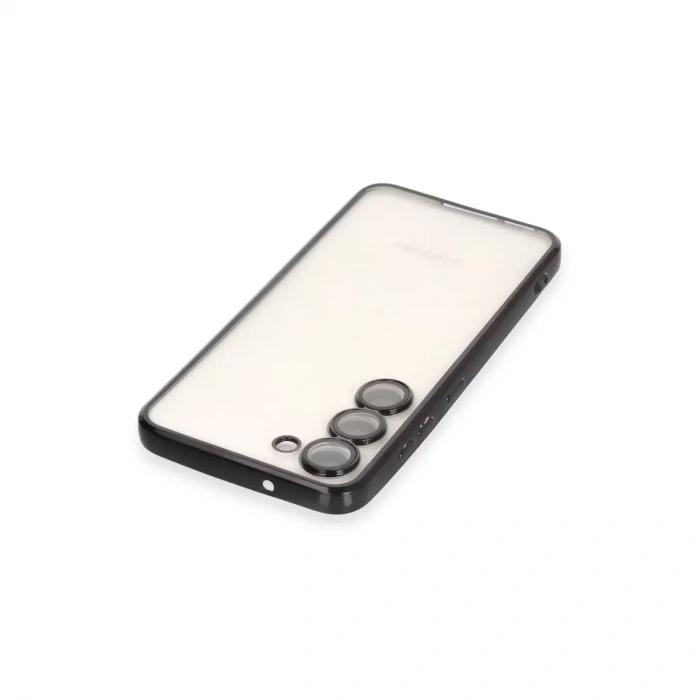 Samsung Galaxy S23 Plus Kılıf Razer Lensli Silikon - Siyah