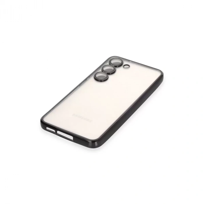 Samsung Galaxy S23 Plus Kılıf Razer Lensli Silikon - Siyah