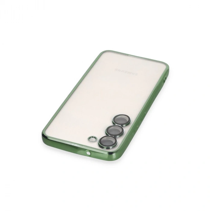 Samsung Galaxy S23 Plus Kılıf Razer Lensli Silikon - Yeşil