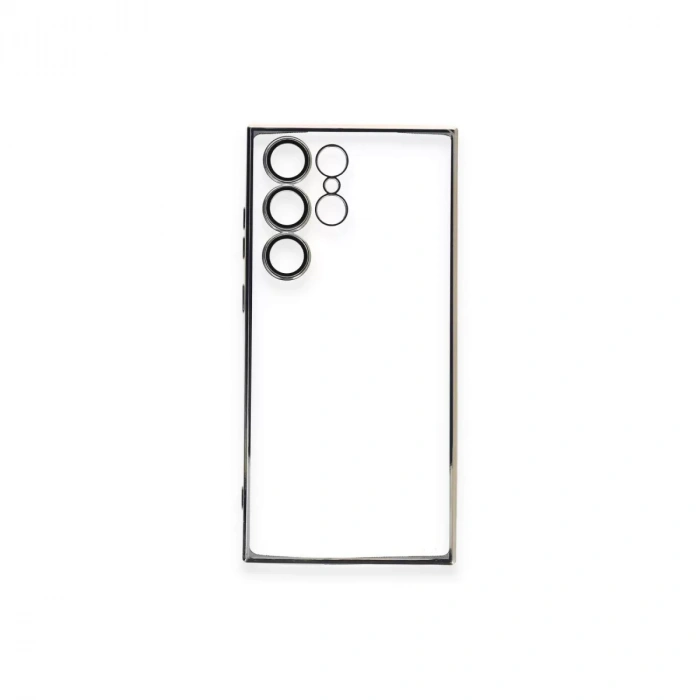 Samsung Galaxy S23 Ultra Kılıf Razer Lensli Silikon - Gold