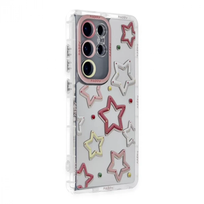 Samsung Galaxy S23 Ultra Kılıf Reflexion Desenli Kapak - Desen 3