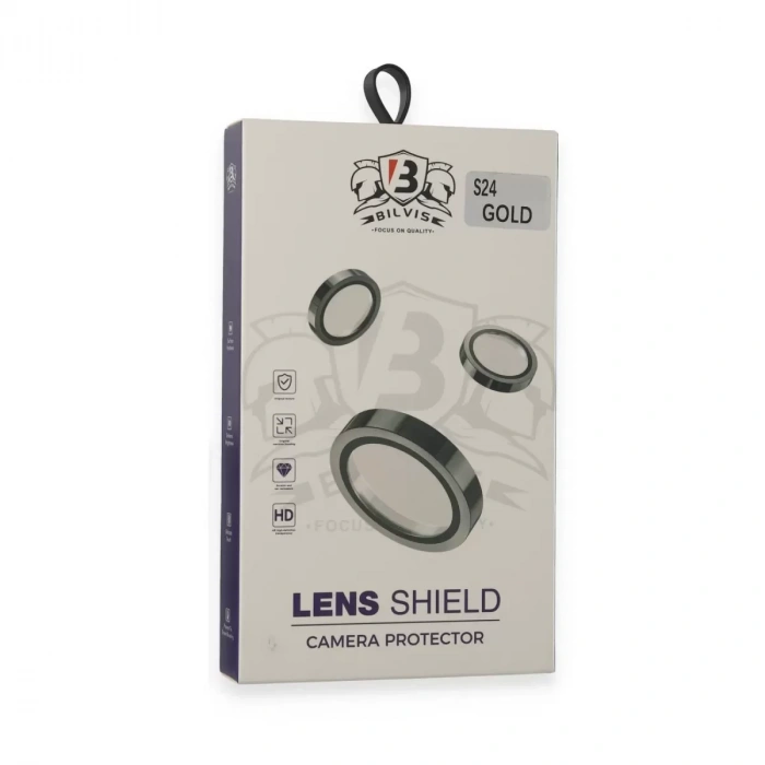 Samsung Galaxy S24 Bilvis Titan Kamera Lens - Gold