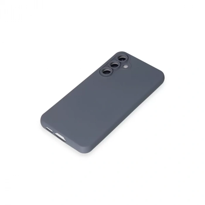 Samsung Galaxy S24 Kılıf Nano İçi Kadife Silikon - Gri