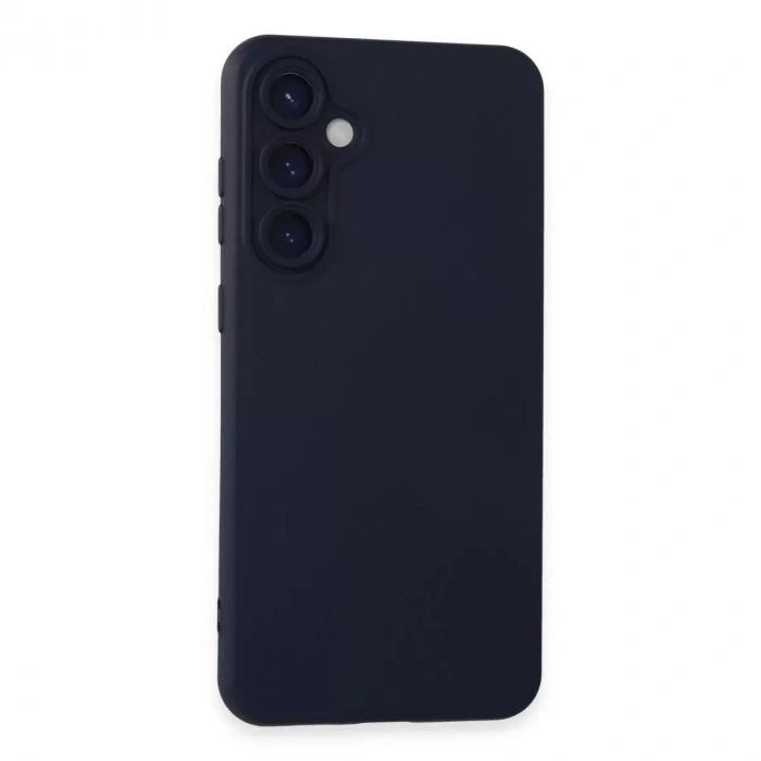 Samsung Galaxy S24 Kılıf Nano İçi Kadife Silikon - Lacivert