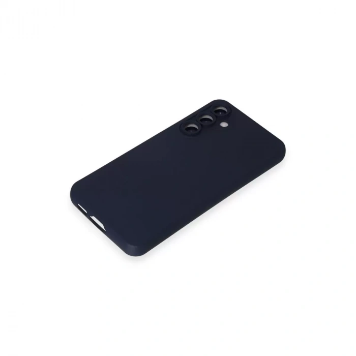Samsung Galaxy S24 Kılıf Nano İçi Kadife Silikon - Lacivert