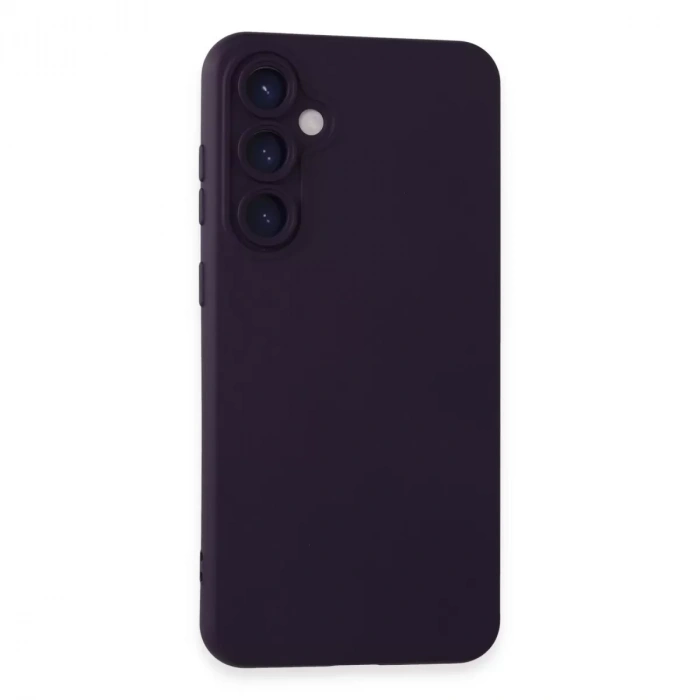 Samsung Galaxy S24 Kılıf Nano İçi Kadife Silikon - Mor