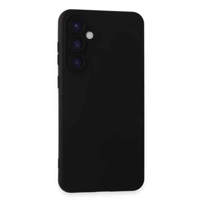 Samsung Galaxy S24 Kılıf Nano İçi Kadife Silikon - Siyah