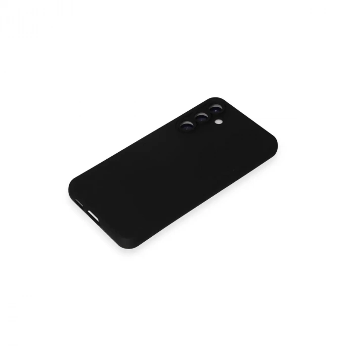 Samsung Galaxy S24 Kılıf Nano İçi Kadife Silikon - Siyah