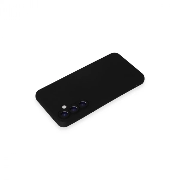 Samsung Galaxy S24 Plus Kılıf Nano İçi Kadife Silikon - Siyah