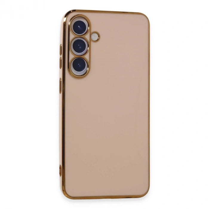 Samsung Galaxy S24 Plus Kılıf Volet Silikon - Pembe
