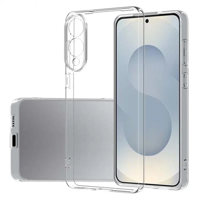 Samsung Galaxy S25 Edge Kılıf Lüx Şeffaf Silikon
