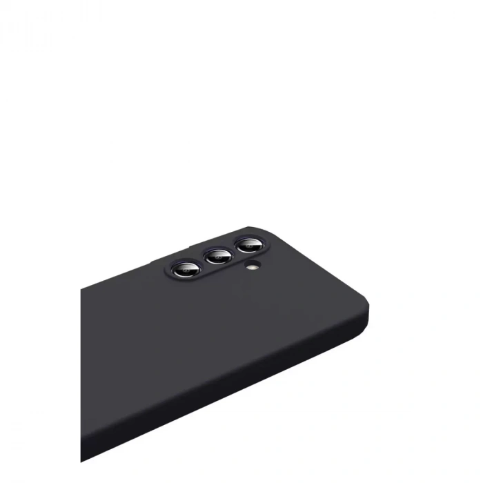 Samsung Galaxy S25 Fe Nano İçi Kadife Silikon - Siyah