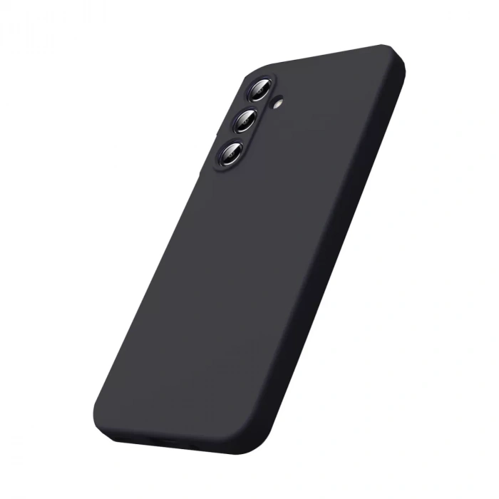 Samsung Galaxy S25 Fe Nano İçi Kadife Silikon - Siyah