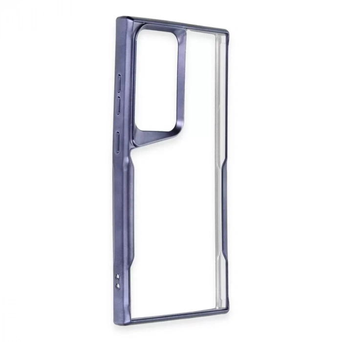 Samsung Galaxy S25 Ultra Kılıf Boyi Silikon Kapak - Lacivert