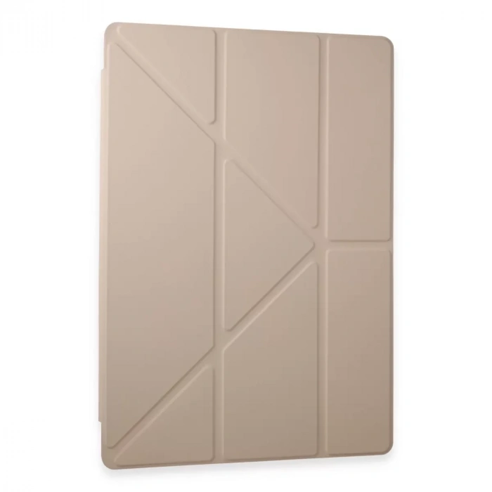 Samsung Galaxy Tab A9 Plus Kılıf Kalemlikli Mars Tablet Kılıfı - Rose Gold