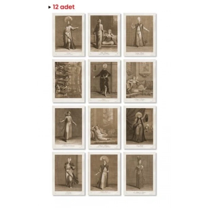 Sanat Kartpostal Seti (12li)