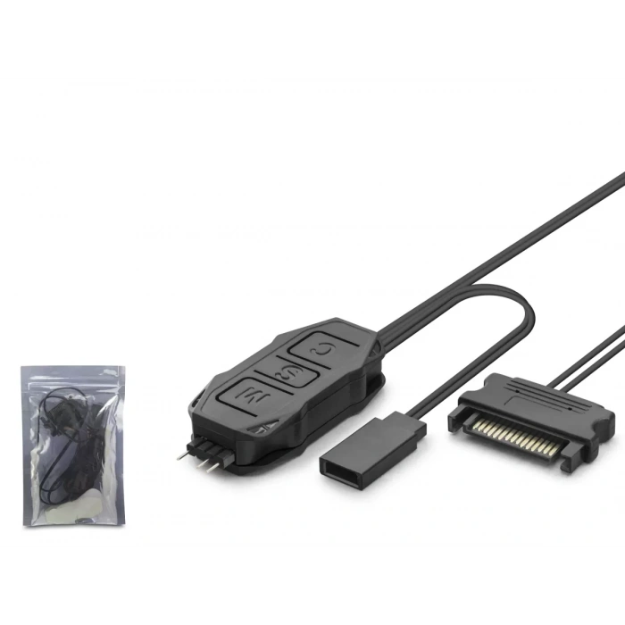 Sata Mini Fan Argb Kontrolcüsü - Siyah HDX1082