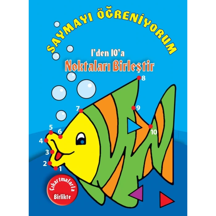 Saymayı Öğreniyorum 1den 10a Noktaları Birleştir