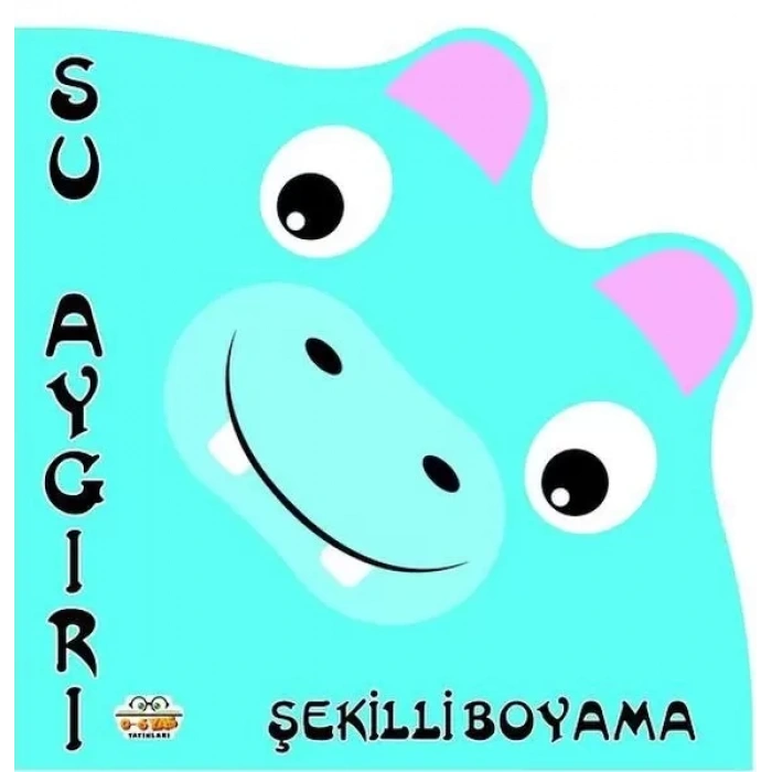 Şekilli Boyama Su Aygırı