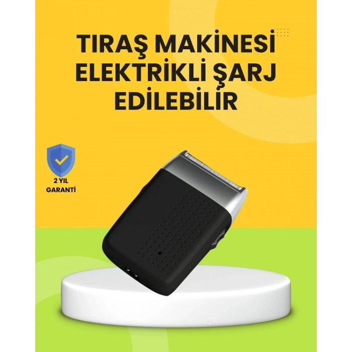 Sessiz Güçlü ve Şık: Erkeklere Özel Şarjlı Tıraş Makinesi