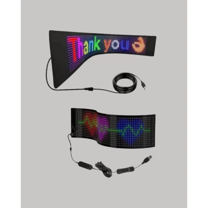 Şık ve Fonksiyonel RGB LED Panel Canlı Renk Yansımalı Işık Sistemi