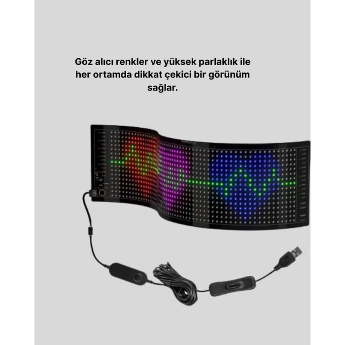 Şık ve Fonksiyonel RGB LED Panel Canlı Renk Yansımalı Işık Sistemi