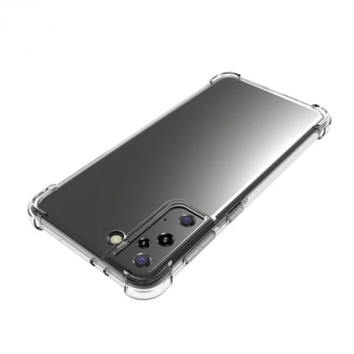 SM Galaxy S21 Plus S30 Plus Shockproof Darbe Emici Silikon Kılıf-(5775)