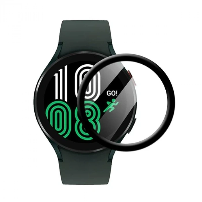 Sm Galaxy Watch 4 40mm 3D Full Kaplama Ekran Koruyucu PET+PMMA-(5775)