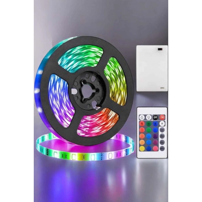 Smart Şerit Led TV Arkası Renkli Kumandalı 10 Metre