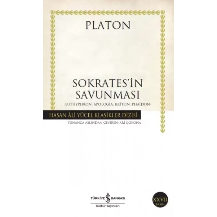 Sokrates’in Sunması- Hasan Ali Yücel Klasikleri