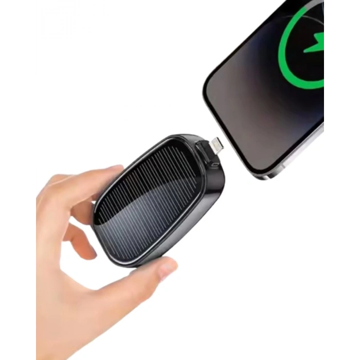 Solar Şarjlı Powerbank Acil Durum İçin Hafif ve Kompakt