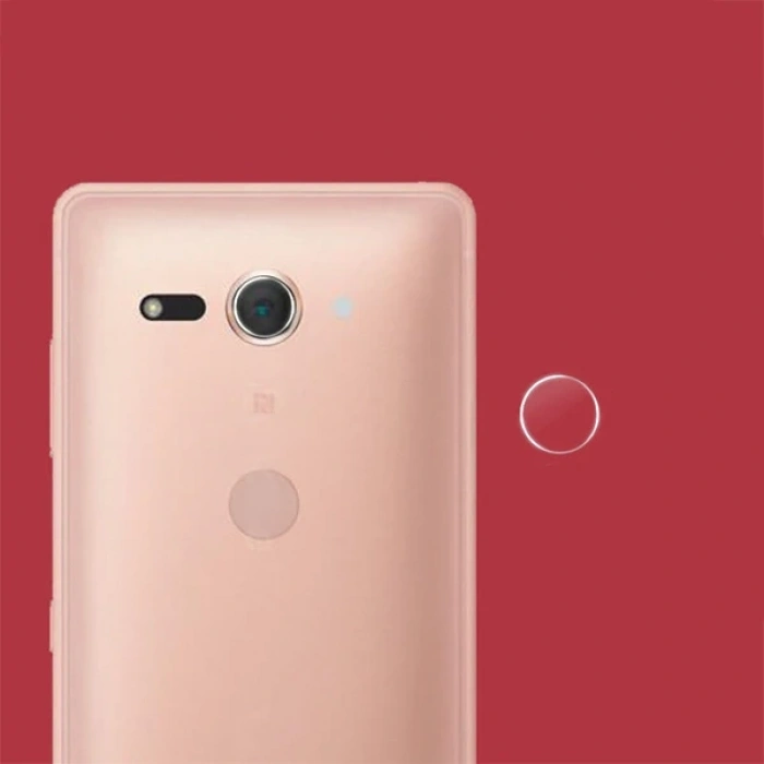 Sony Xperia Xz2 Compact Yüksek Çözünürlüklü Kamera Lens Koruma Camı-(5775)
