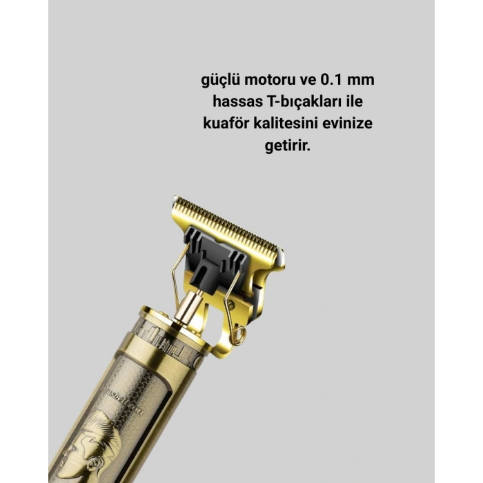 Su Geçirmez Daling Saç ve Sakal Tıraş Makinesi