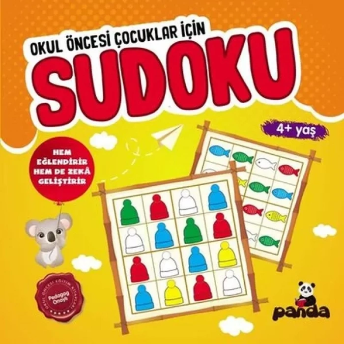 Sudoku 4+ Yaş - Okul Öncesi Çuklar İçin