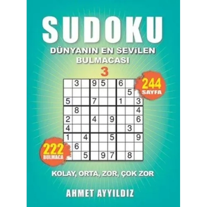 Sudoku Dünyanın En  Bulmacası 3