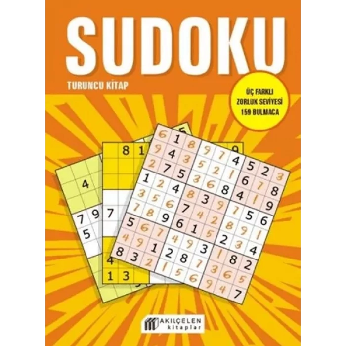 Sudoku Tcu  - Üç Farklı Zorluk Seviyesi 159 Bulmaca