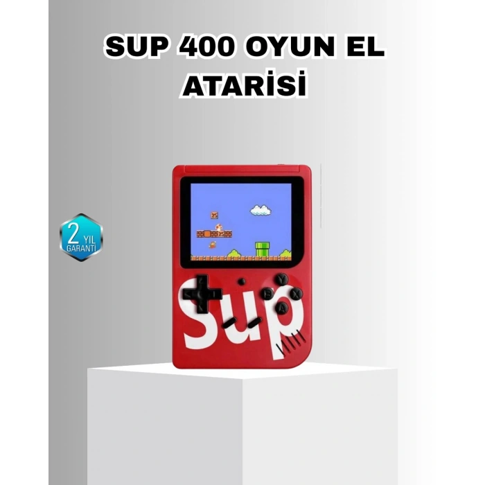 SUP Game Box El Konsolu – 500 Oyunlu TV Bağlantılı 5 Saat Oyun Süresi