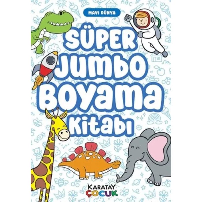 Süper Jumbo Boyama Kitabı - Mi Dünya