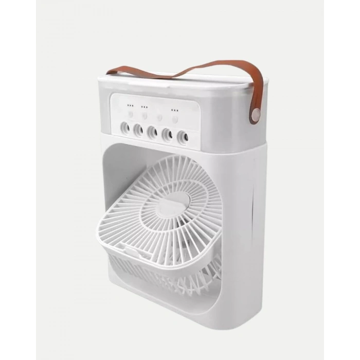 Taşınabilir Mini Klima Fan 3’ü 1 Arada Soğutucu Nemlendirici ve Gece Lambası