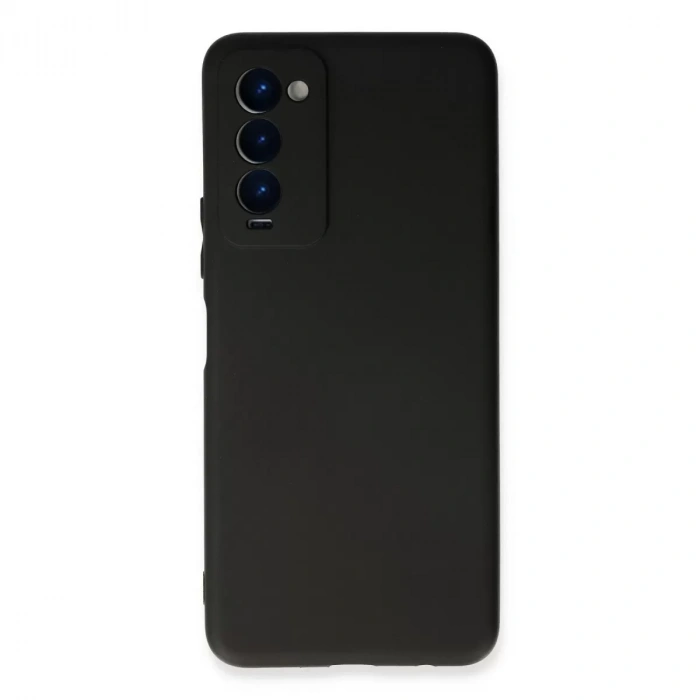 Tecno Camon 18 Kılıf First Silikon - Siyah