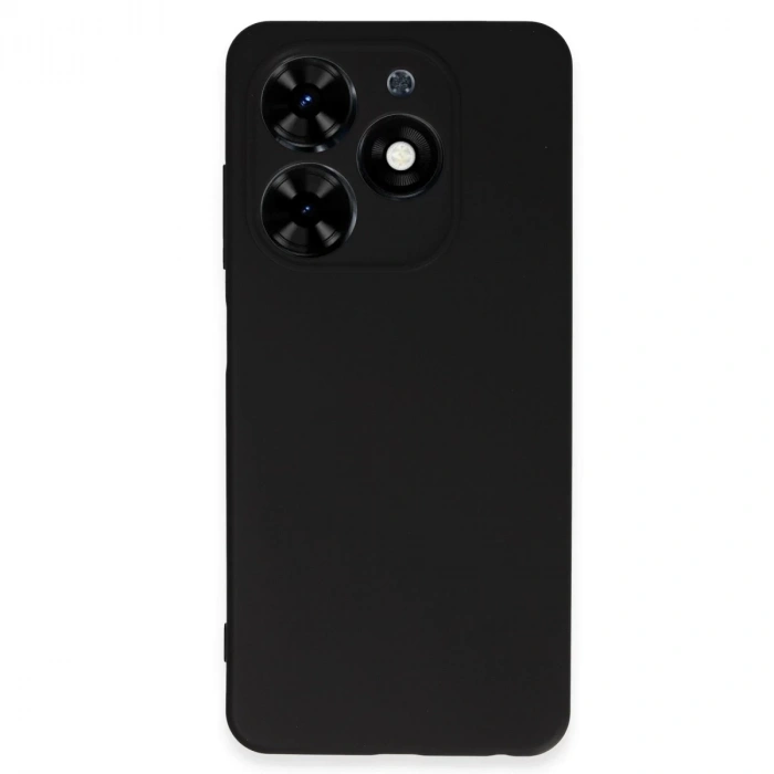 Tecno Spark Go 2024 Kılıf First Silikon - Siyah