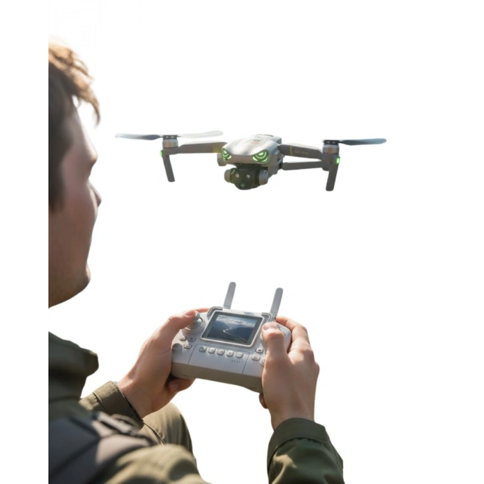 Tek Tuşla Kalkış İniş Özellikli Katlanabilir Drone