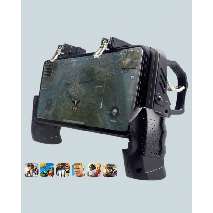 Tetikli Mobil Gamepad Ergonomik Kavramalı Oyun Aparatı