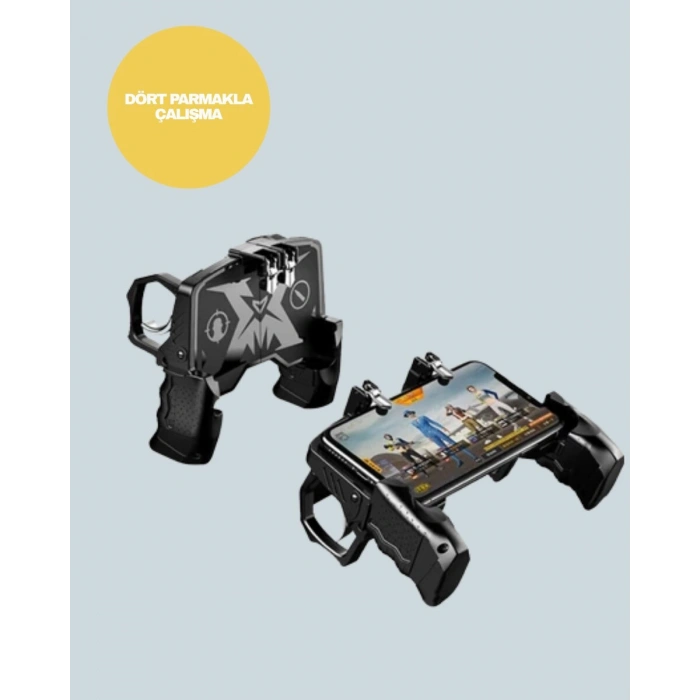 Tetikli Mobil Gamepad Ergonomik Kavramalı Oyun Aparatı