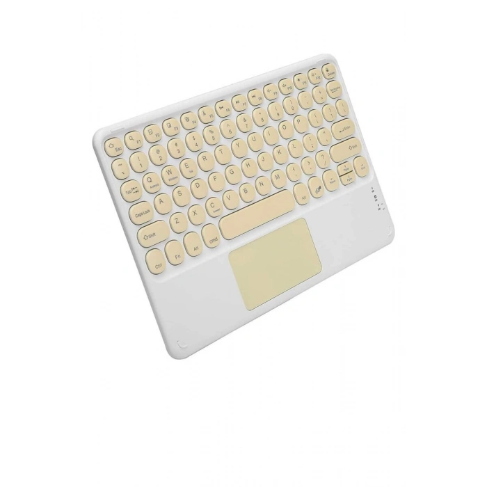 Touchpad Uyumlu Bluetooth Klavye Slim Kablosuz Wifi Q Klavye