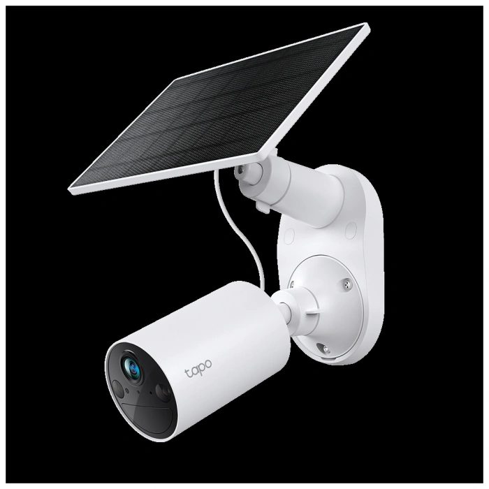 TP-LINK Tapo TC82 KIT (C410 KIT) 2K 30Mpix Dış Mekan IP65 WiFi 9Mt. Renkli Gece Görüşü İki Yönlü Ses Güneş Enerjili Güvenlik Kamerası Kiti(1923)
