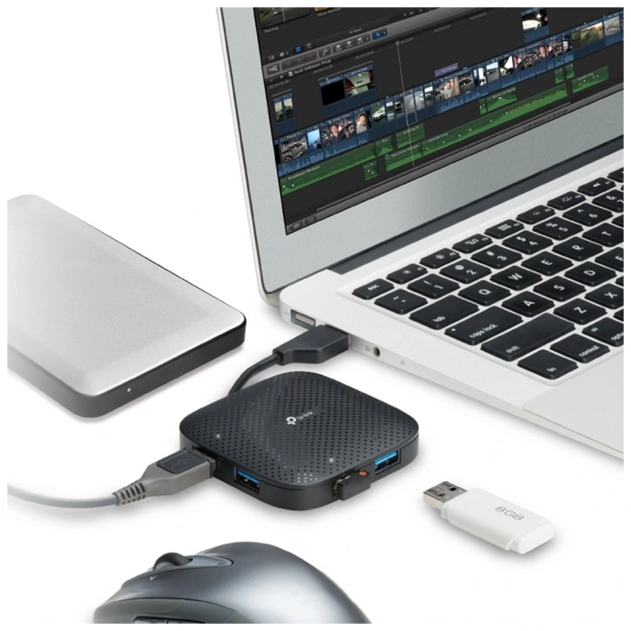 TP-LINK UH400 4 Port Usb 3.0 Portatif Hub(1923)