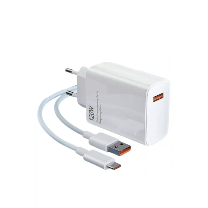 Turbo Hızlı Şarj Destekli 120W USB-C Şarj Seti