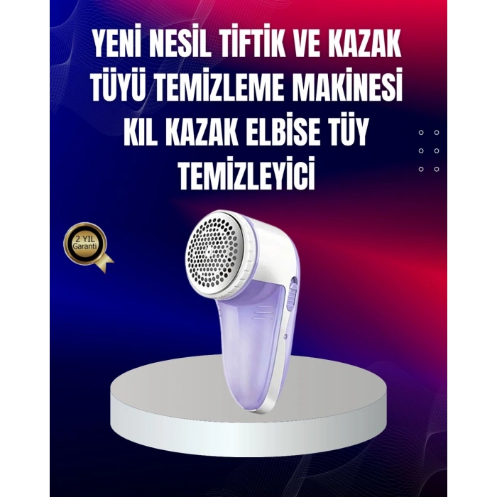 Tüy ve Tiftik Temizleyici – 3 Bıçaklı 200ml Kapasiteli