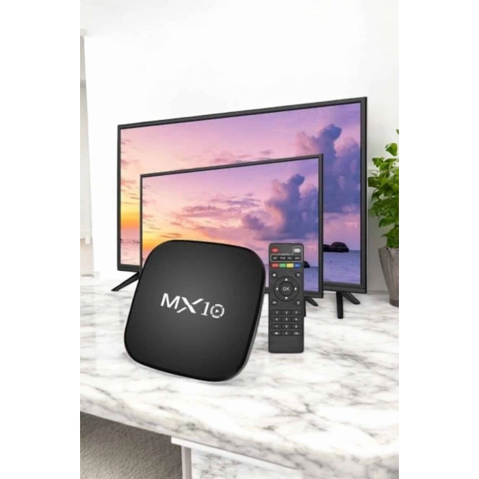 TV Box Android Uyumlu 4 Çekirdekli WİFİ Bağlantılı 4K